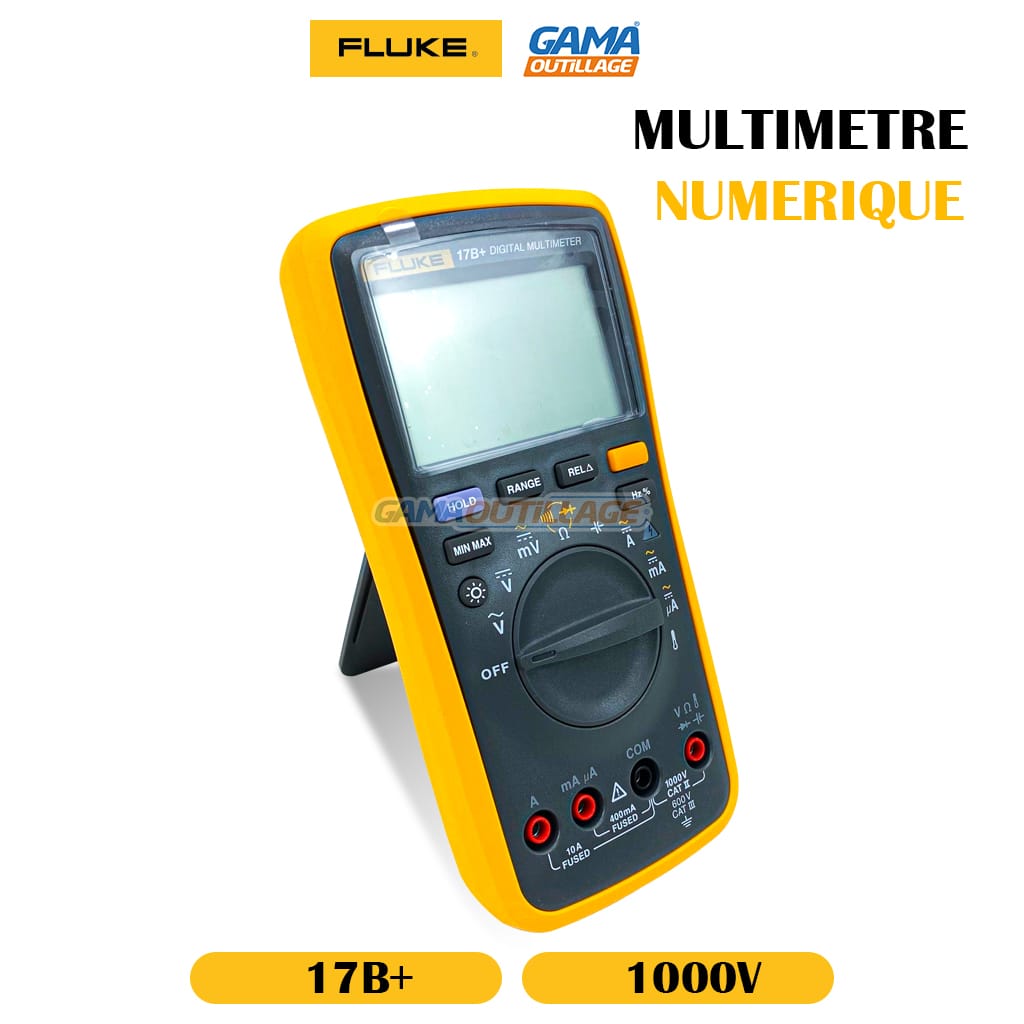 17B+GAMAOUTILLAGE-CNC MULTIMETRE NUMERIQUE 1000V 17B+ FLUKE