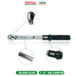 CLE DYNAMOMETRIQUE 1/2" 40-200NM TOPTUL