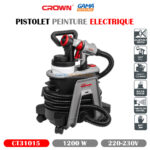 PISTOLET PEINT ELECT 1200 W CROWN