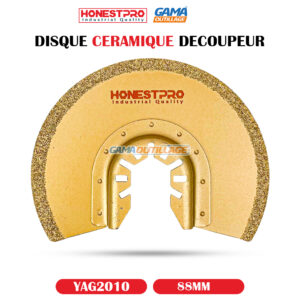 DISQUE CERAMIQUE DECOUPEUR 88MM HONESTPRO