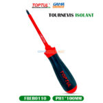 TOURNEVIS ISOLANT PH1*100 TOPTUL