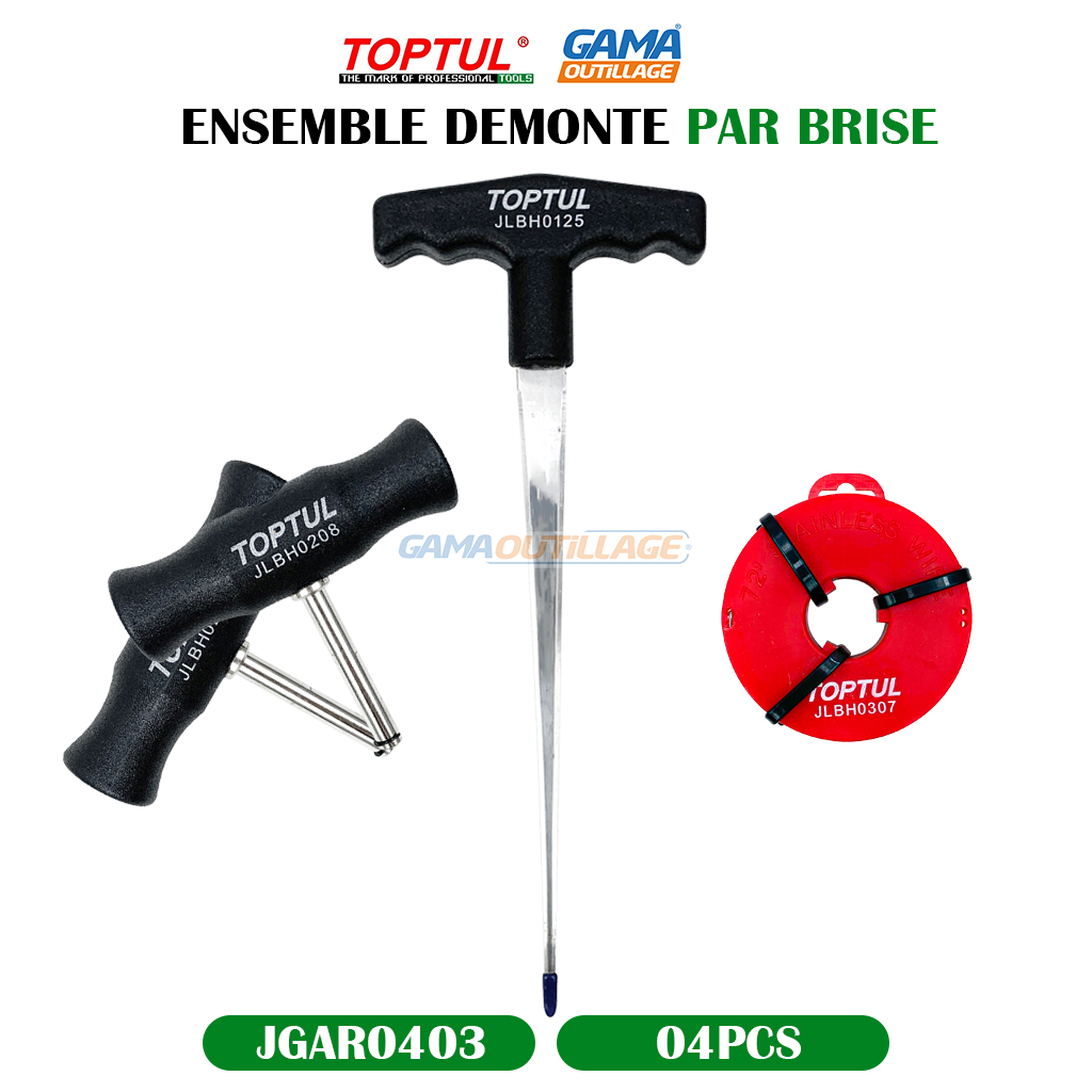 JGAR0403-GAMAOUTILLAGE-CNC ENSEMBLE DEMONTE PAR BRISE TOPTUL
