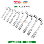 JEUX CLE A PIPE 10 PCS TOPTUL