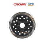 DISQUE DIAMANT Ø 115 NOIR A EAU CROWN