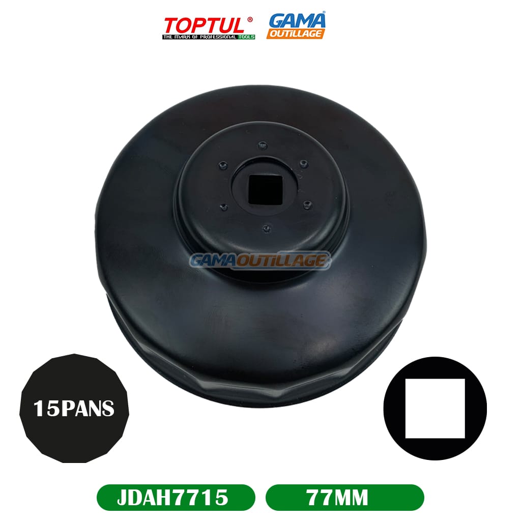 JDAH7715-GAMAOUTILLAGE-CNC DEMONTE FILTRE TASS 77 15PANS TOPTUL