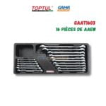 JEUX A CLE MIXTE 16 PCS 6-24 TOPTUL