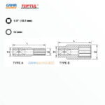 DOUILLE 12 PANS 1/2 LONG PRIX Algérie