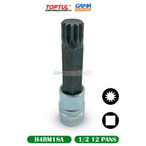 DOUILLE 1/2 12 PANS HEX MAL M18 LICOTA