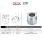 JEUX DOUILLE A ECROU DE JAMBE DE FORCE 0303 TOPTUL