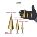 JEUX MECHE ETAGEE foret 3 PCS TA