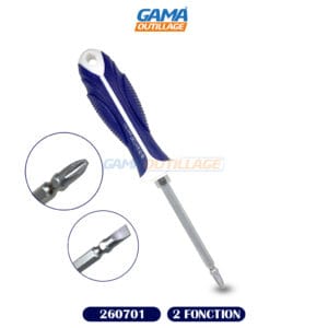 TOURNEVIS 2 FONCTION 260701 TA