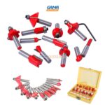 COFFRET FRAISE DEFONCEUSE 6MM 12PCS SL