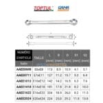 CLE TORX AAEE TOPTUL