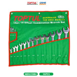 JEUX CLE MIXTE 16PCS EN POUCE TOPTUL