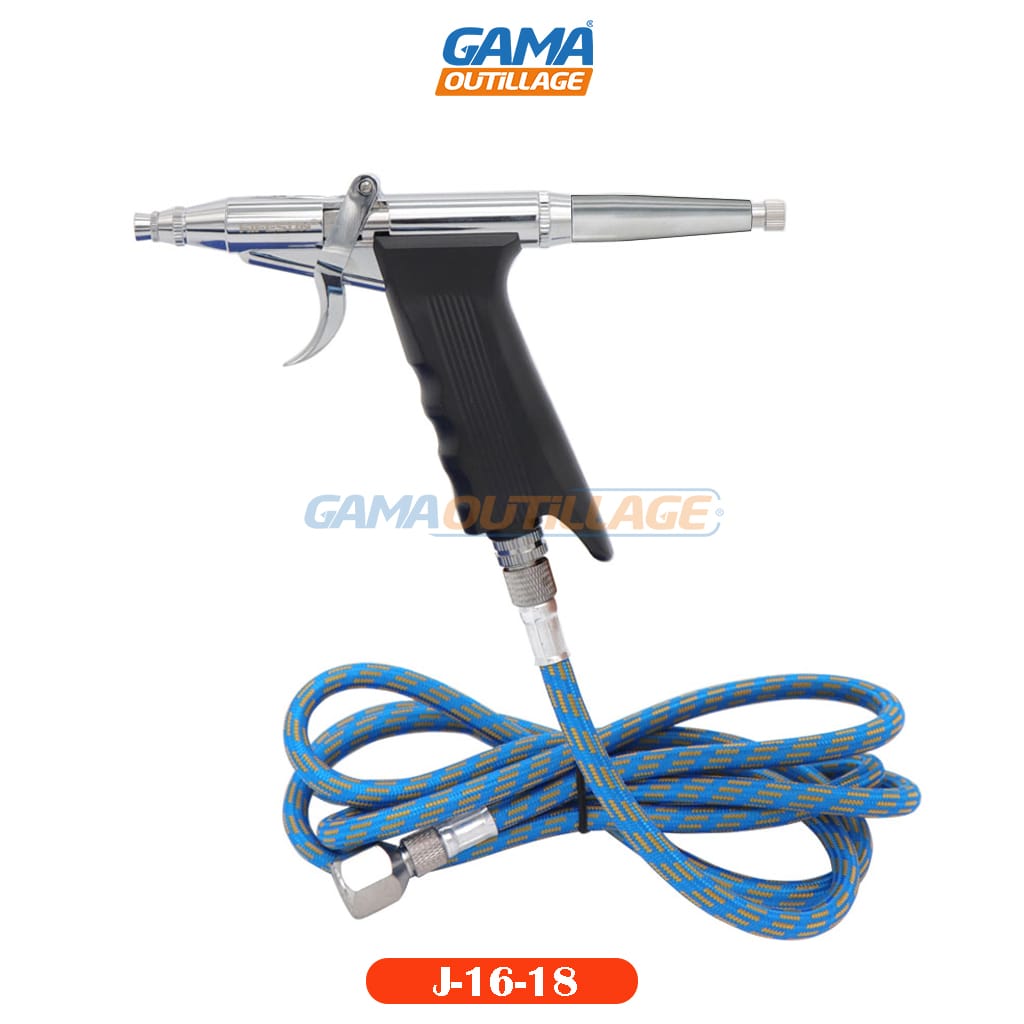 J-16-18-GAMAOUTILLAGE-CNC PISTOLET PNEUMATIQUE AEROGRAPHE RD