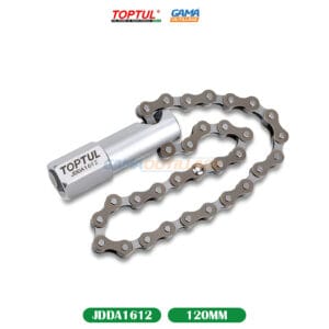 DOUILLE A CHAINE 1/2" POUR FILTRE A HUILE 120MM TOPTUL