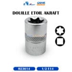 DOUILLE ETOIL 1/2 E14 AKRAFT