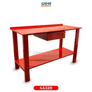 TABLE DE TRAVAIL ROUGE