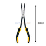 PINCE BEC LONG COUDER 90° 280MM TOLSEN