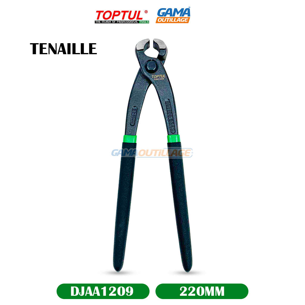 DJAA1209-GAMAOUTILLAGE-CNC TENAILLE 220MM TOPTUL