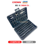 JEU A EMBOUTS 100PCS CROWN