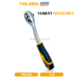 CLIQUET REVERSIBLE 1/2 TOLSEN