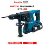 MARTEAU PERFORATEUR S/FIL 36V 26MM MAKITA