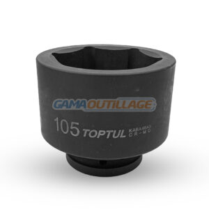 DOUILLE N°105 1"1/2 6PANS COURTE A CHOC TOPTUL