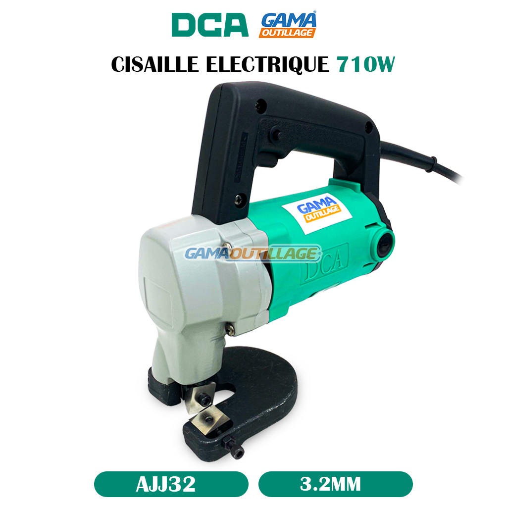 AJJ32-GAMAOUTILLAGE-CNC CISAILLE ELECTRIQUE 710W 3.2MM DCA