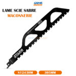 LAME SCIE SABRE 305MM MACONNERIE