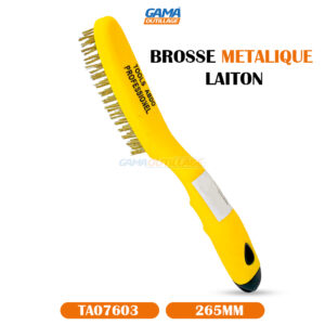 BROSSE METALIQUE LAITON TA