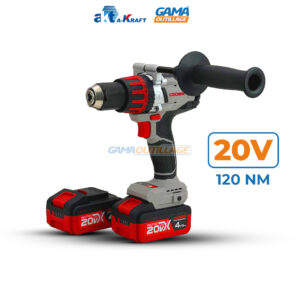 VISSEUSE PERCEUSE 20V 2_4.0AH 120N.M CROWN