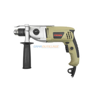 Perceuse percussion 13mm CROWN, vue de côté, image principale